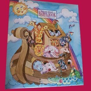 C.R Gibson welcome aboard baby's photo book album the first 5 years